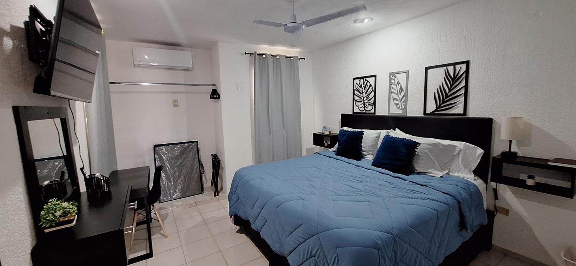 Casa En Puesta Del Sol/excelente Ubicación/2 Hab/wifi/netflix/super Comoda Сasa de vacaciones Mérida