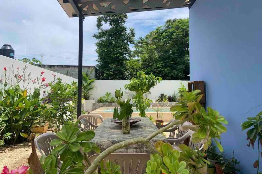 Departamento en “Casa Livia”, piscina y jardín. *