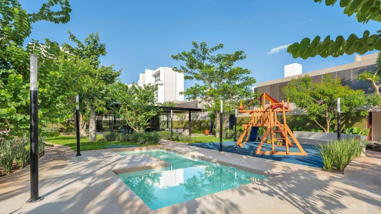 Casa Nueva Con Terraza Y Alberca En Temozón Norte Сasa de vacaciones
