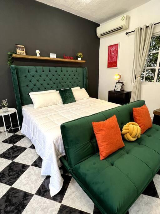 Apartamento Acogedor Y Colorido Estudio Con Cama King Size
