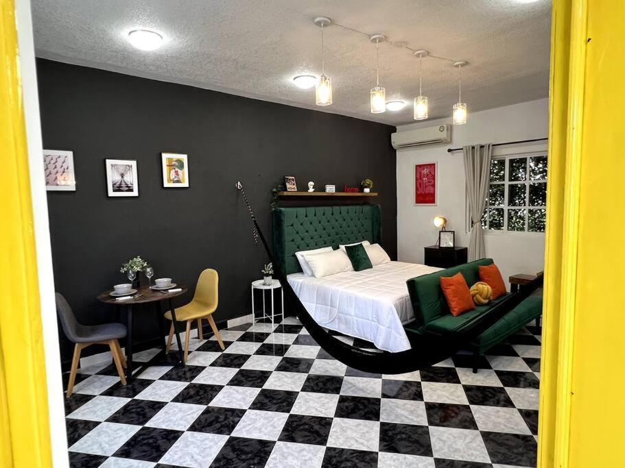 Apartamento Acogedor Y Colorido Estudio Con Cama King Size Mérida