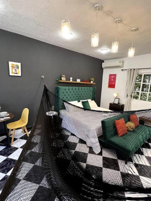 Apartamento Acogedor Y Colorido Estudio Con Cama King Size