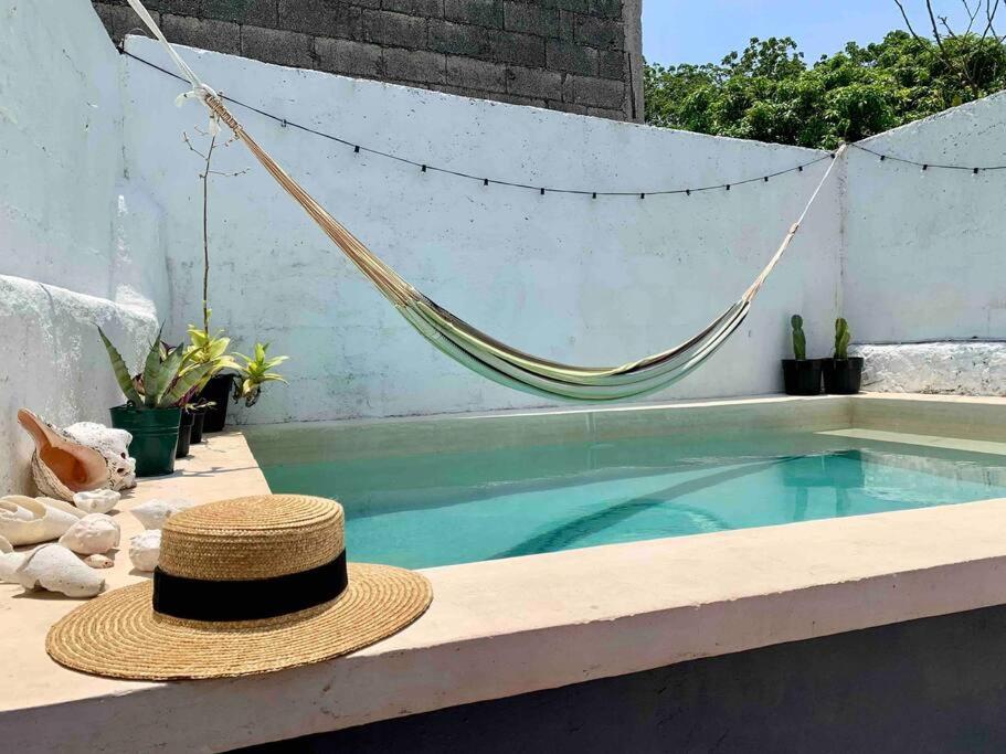 Casita Azul Colonial En El Centro De Merida.