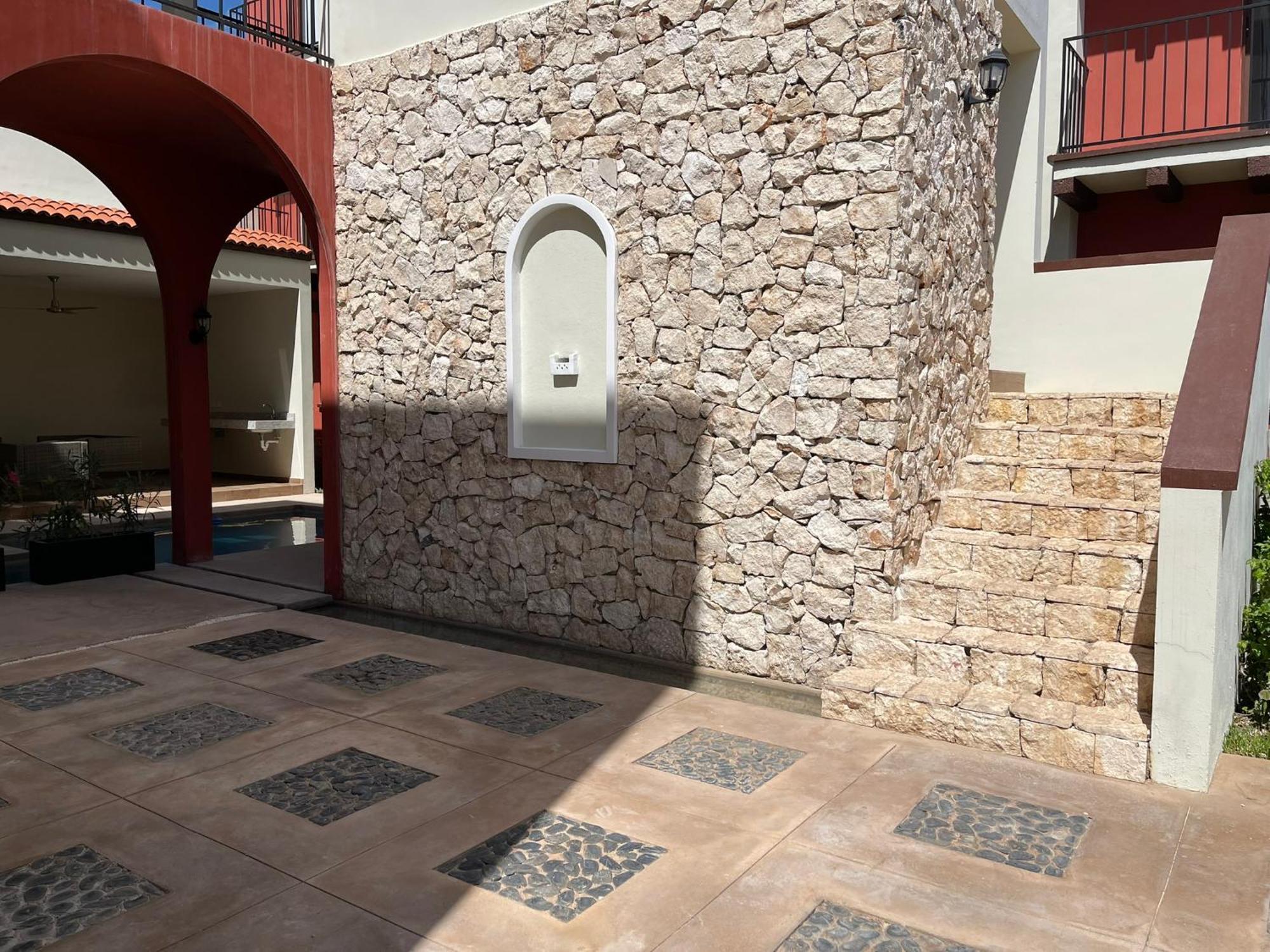 Apartamento Familiar Con Piscina En La Toscana Yucateca
