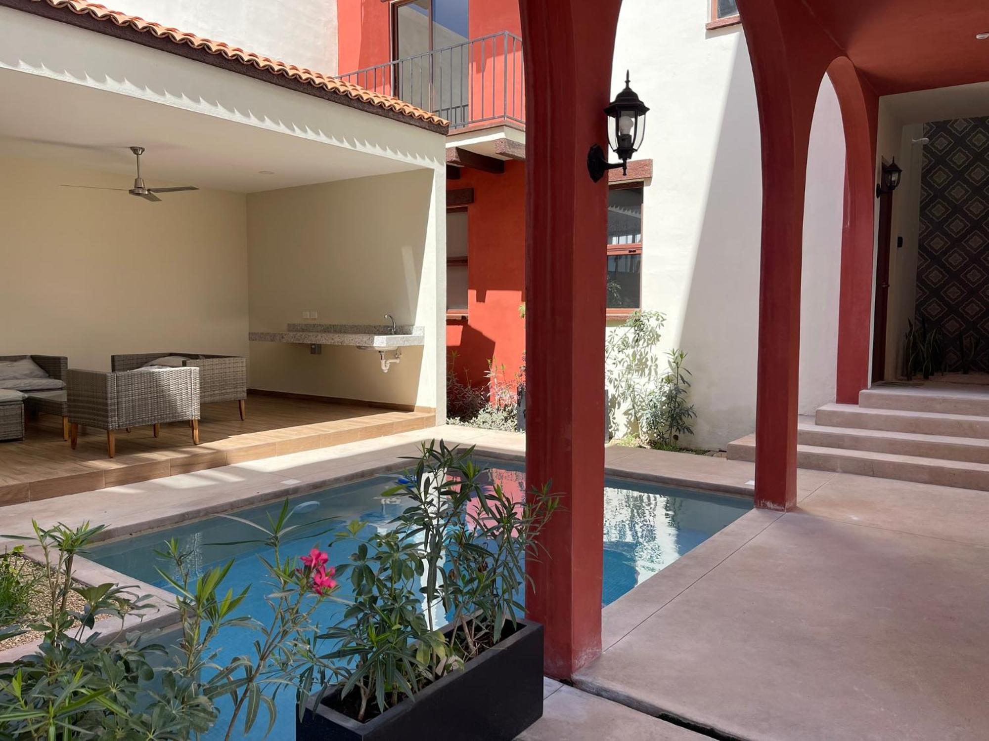 Apartamento Familiar Con Piscina En La Toscana Yucateca