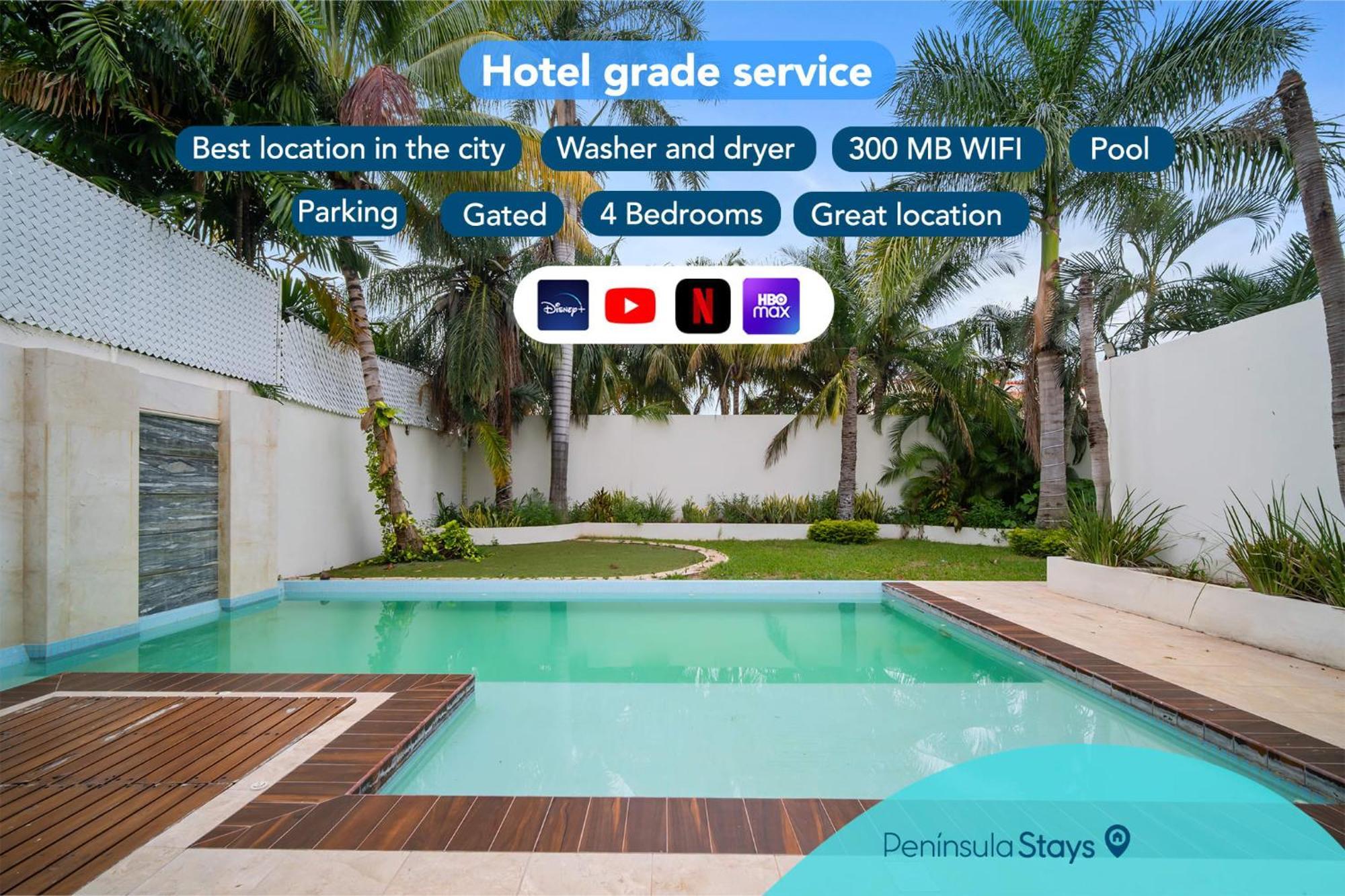 4br Family House With Pool * Merida